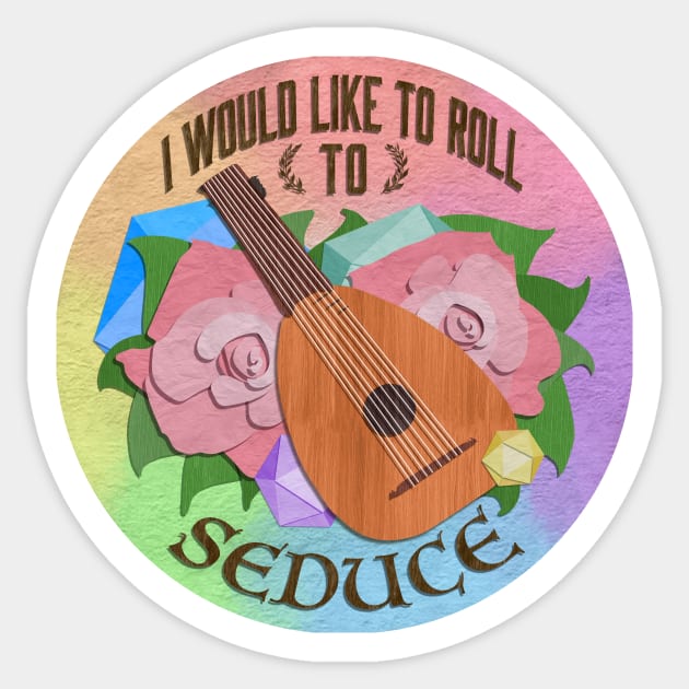 seduction roll Sticker by distantdreaming